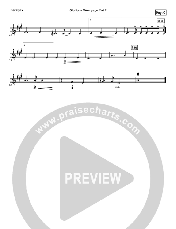 Glorious One Bari Sax (FEE Band)