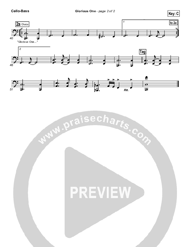 Glorious One Cello/Bass (FEE Band)