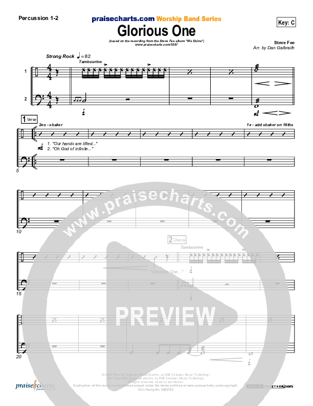 Glorious One Percussion 1/2 (FEE Band)