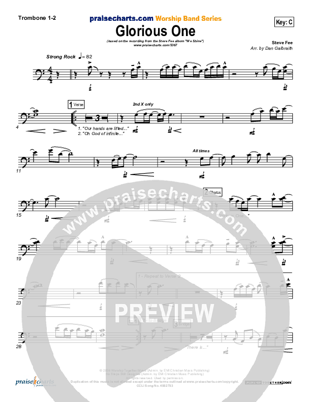 Glorious One Trombone 1/2 (FEE Band)