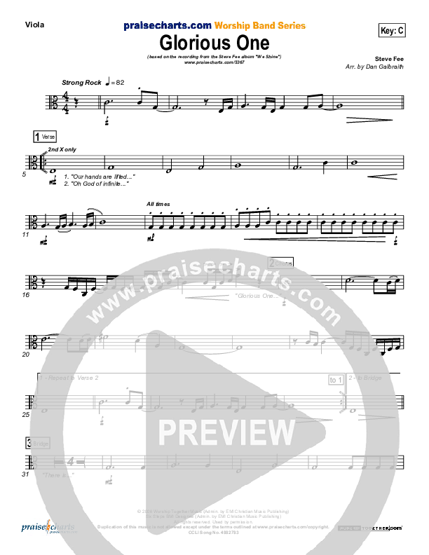 Glorious One Viola (FEE Band)