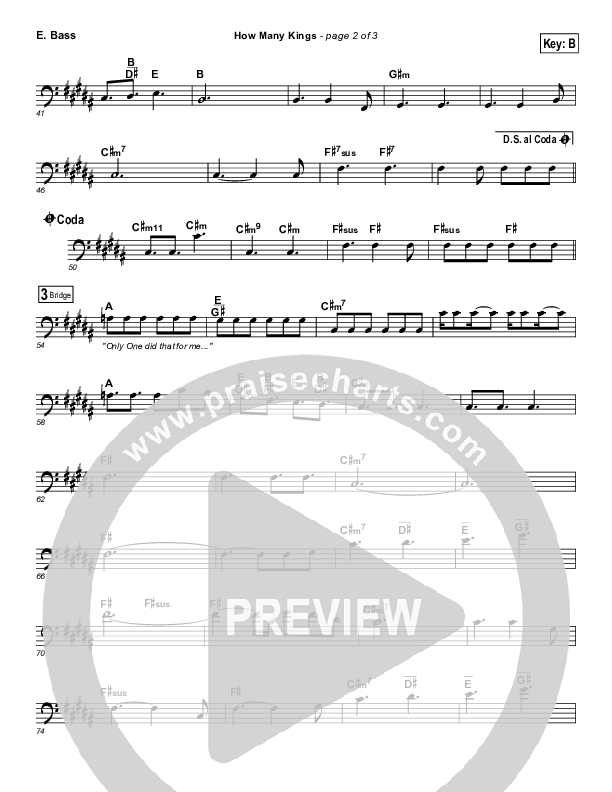 How Many Kings Bass Guitar (Downhere)