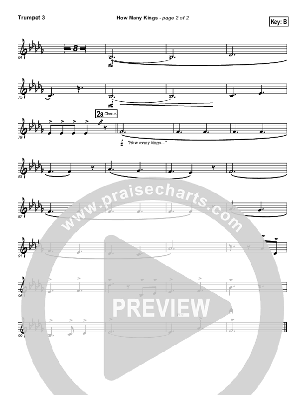 How Many Kings Trumpet 3 (Downhere)