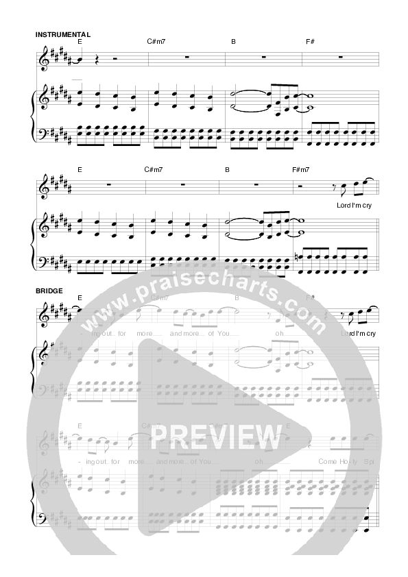 Fall In This Place Piano/Vocal & Lead (Planetshakers)