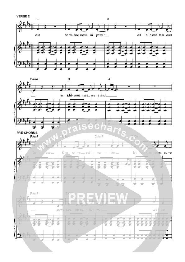 Greatly To Be Praised Lead & Piano (Planetshakers)