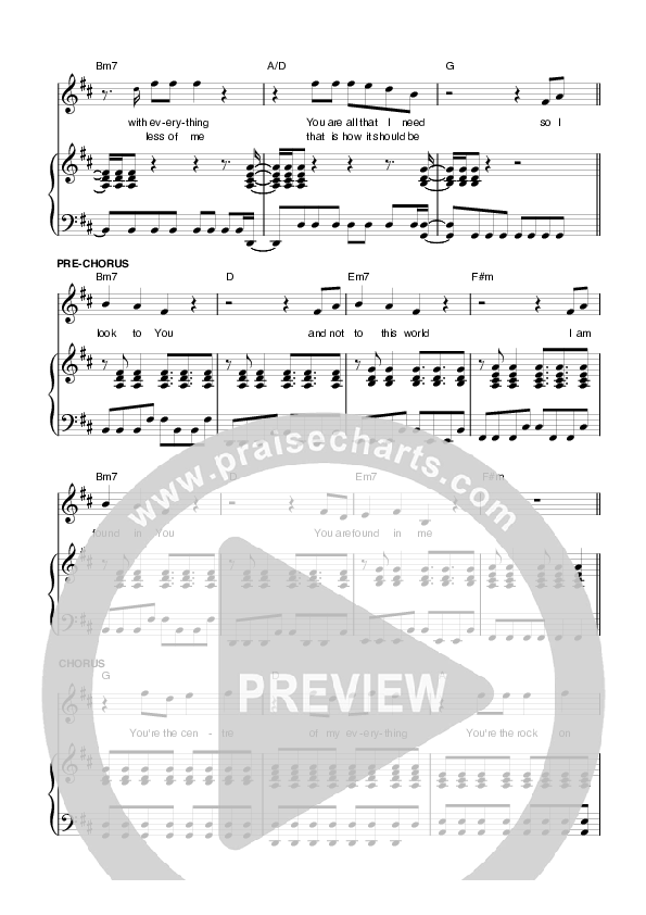 Holding On Lead & Piano (Planetshakers)