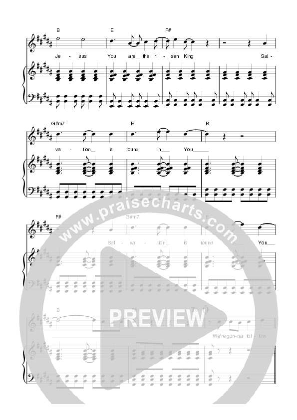 Salvation Lead & Piano (Planetshakers)