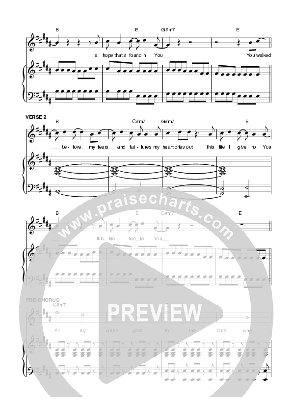 Saved The Day Lead & Piano (Planetshakers)