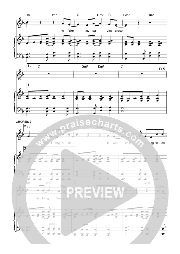 Saving Grace Lead & Piano (Planetshakers)