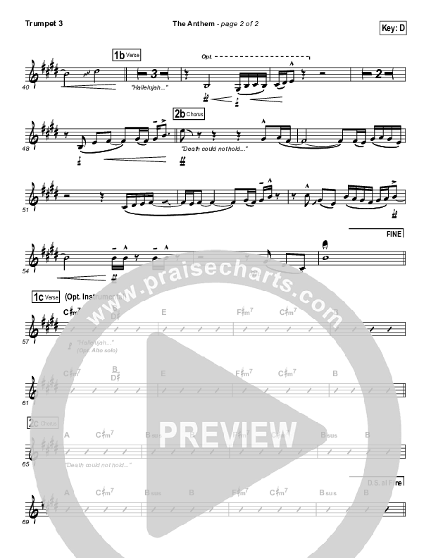 The Anthem Trumpet 3 (Planetshakers)