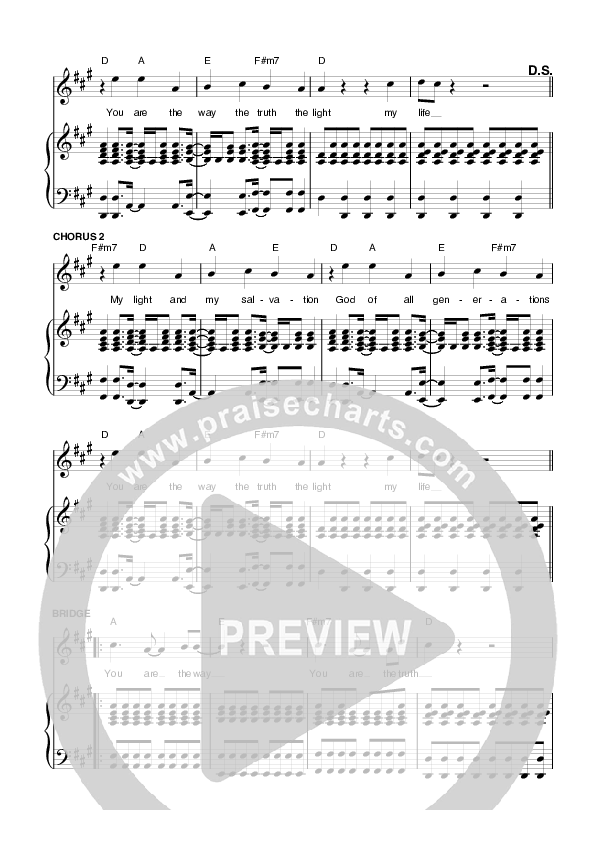 The Way Lead & Piano (Planetshakers)