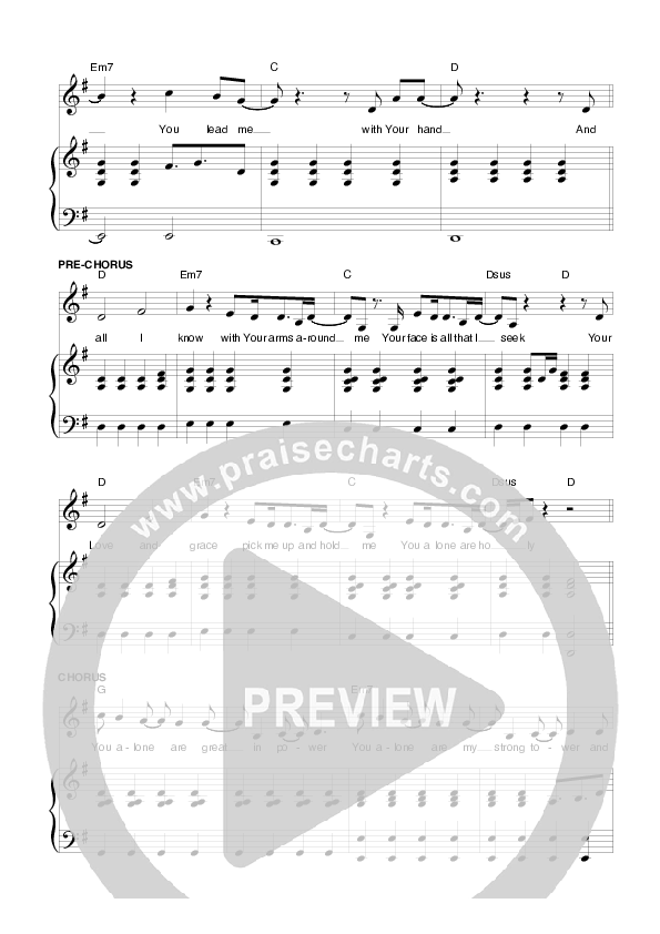 Worship You Alone Lead & Piano (Planetshakers)