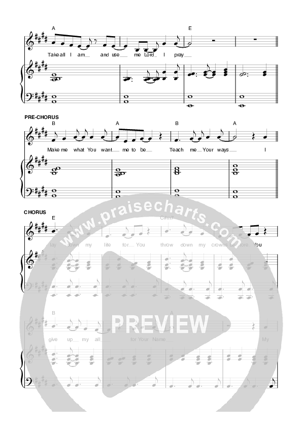 Worthy To Be Praised Lead & Piano (Planetshakers)