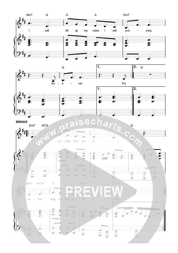 You Are Piano/Vocal (Planetshakers)