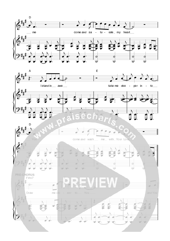 You Are My God Piano/Vocal (Planetshakers)