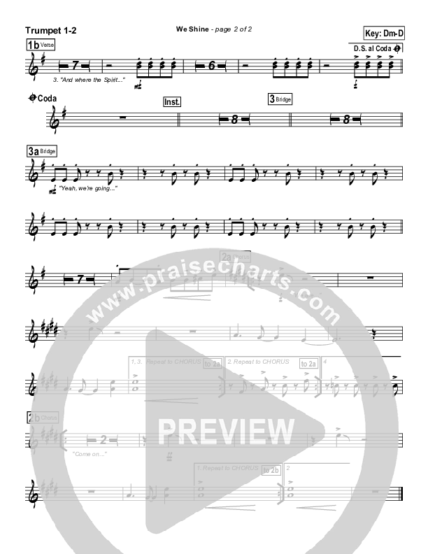 We Shine Trumpet 1,2 (FEE Band)