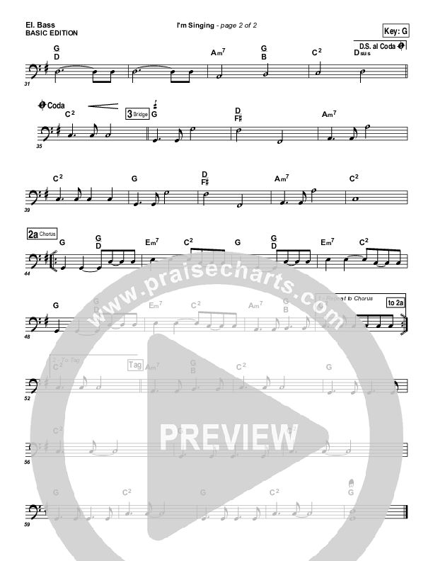 I'm Singing Bass Guitar (Kari Jobe)