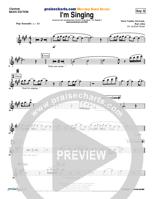 I'm Singing Wind Pack (Kari Jobe)