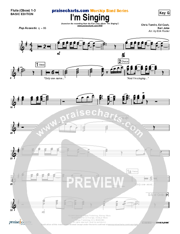 I'm Singing Wind Pack (Kari Jobe)