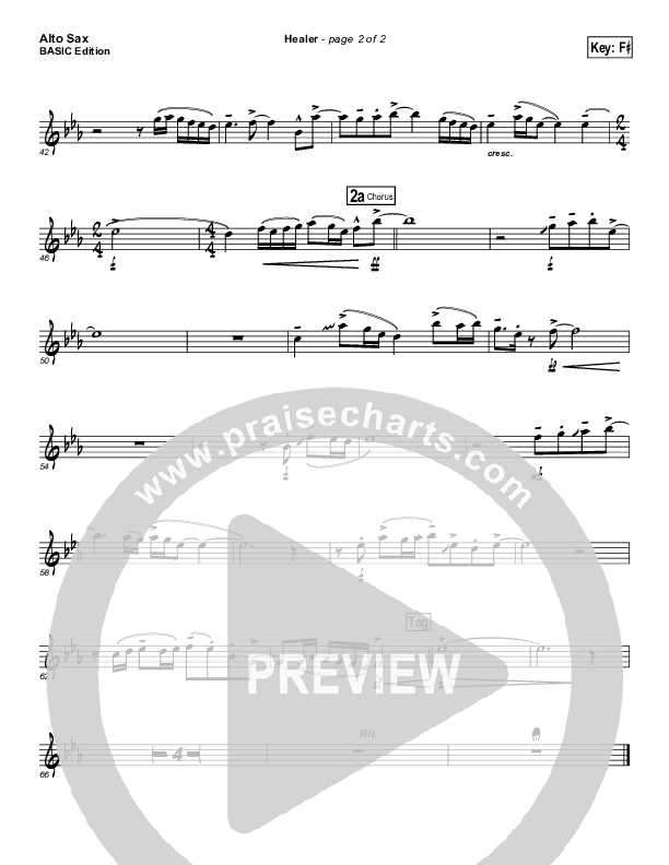 Healer Alto Sax (Kari Jobe)