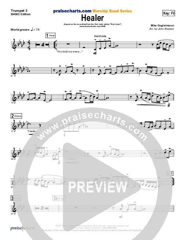 Healer Trumpet 3 (Kari Jobe)