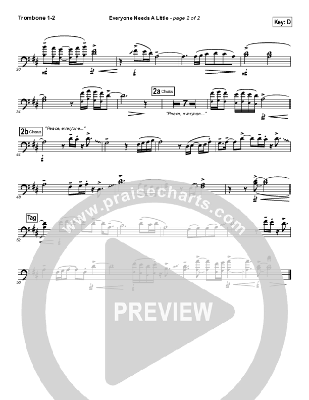 Everyone Needs A Little Trombone 1/2 (Kari Jobe)