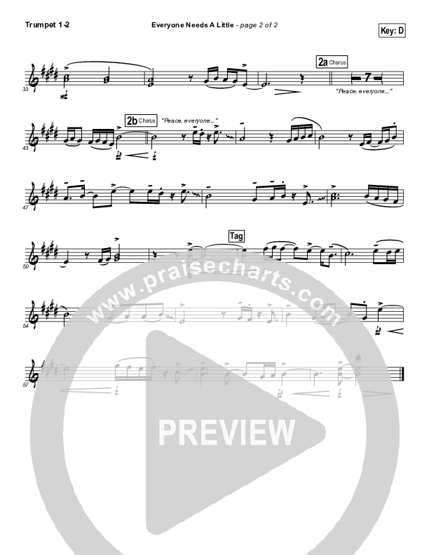 Everyone Needs A Little Trumpet 1,2 (Kari Jobe)