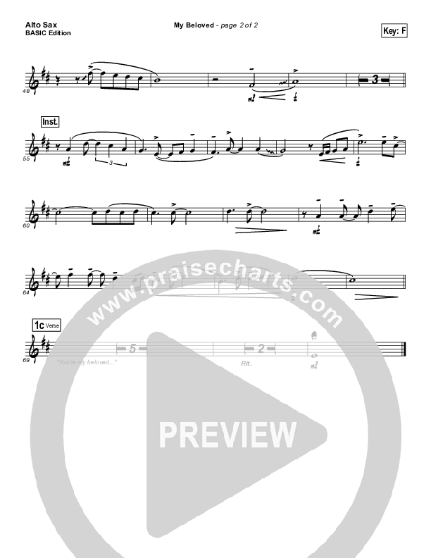 My Beloved Alto Sax (Kari Jobe)