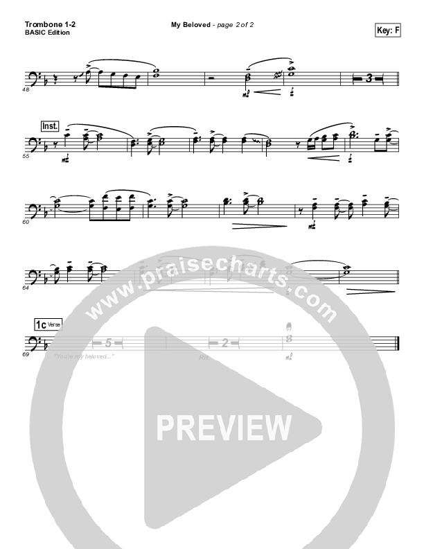 My Beloved Trombone 1/2 (Kari Jobe)