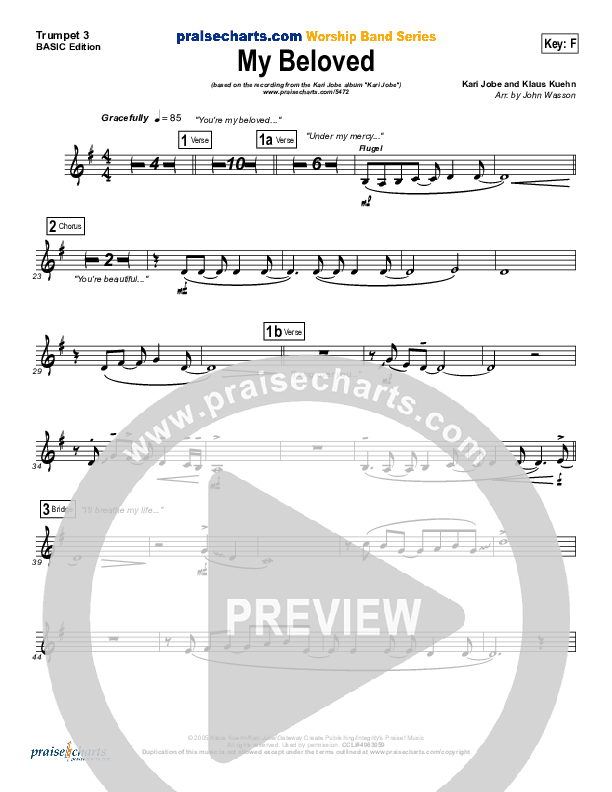 My Beloved Trumpet 3 (Kari Jobe)