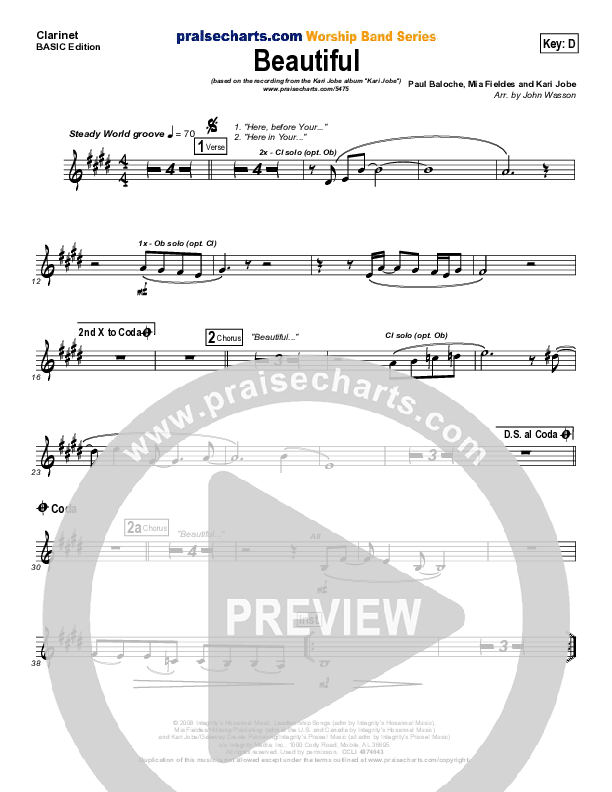 Beautiful Wind Pack (Kari Jobe)