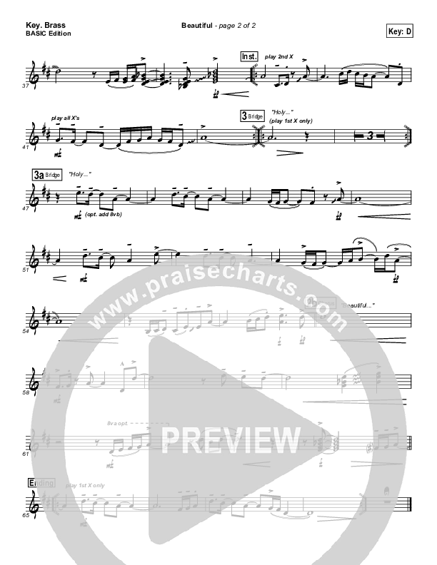 Beautiful Synth Brass (Kari Jobe)