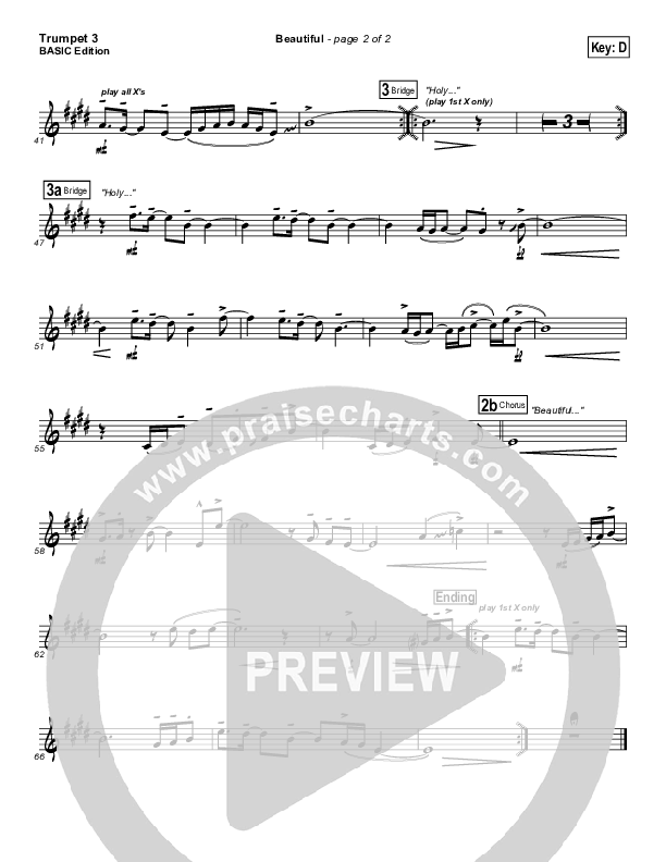 Beautiful Trumpet 3 (Kari Jobe)