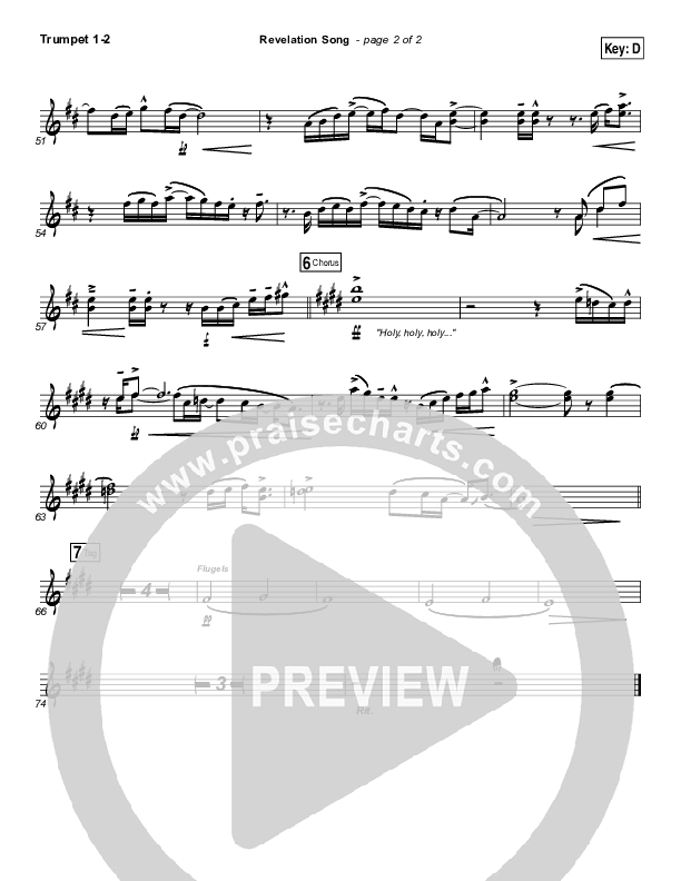 Revelation Song Trumpet 1,2 (Kari Jobe)