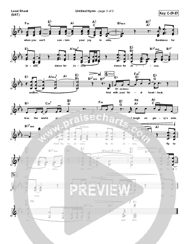Come to jesus music sheet free