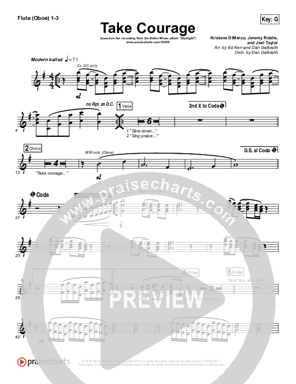 Take Courage Wind Pack (Bethel Music)