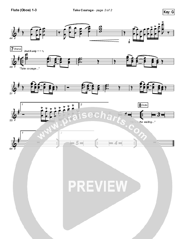 Take Courage Wind Pack (Bethel Music)