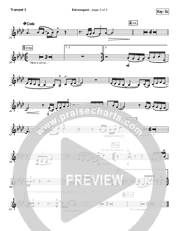 Extravagant Trumpet 3 (Bethel Music)