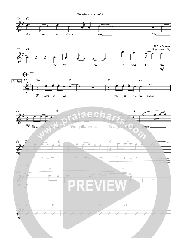 Nowhere Lead & Piano (Sarah Reeves)