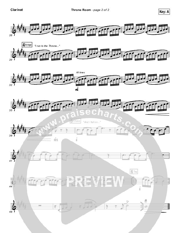 Throne Room Clarinet (Kim Walker-Smith)