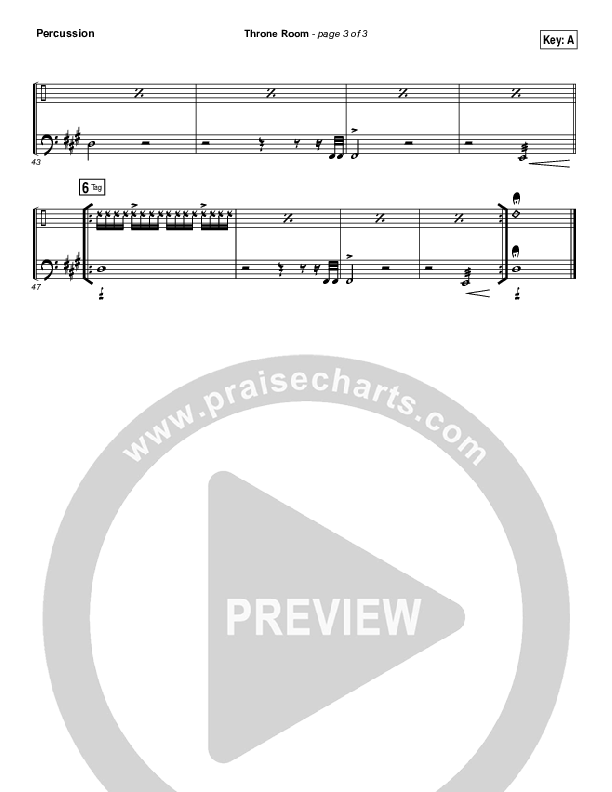 Throne Room Percussion (Kim Walker-Smith)