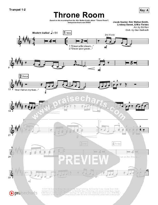 Throne Room Brass Pack (Kim Walker-Smith)