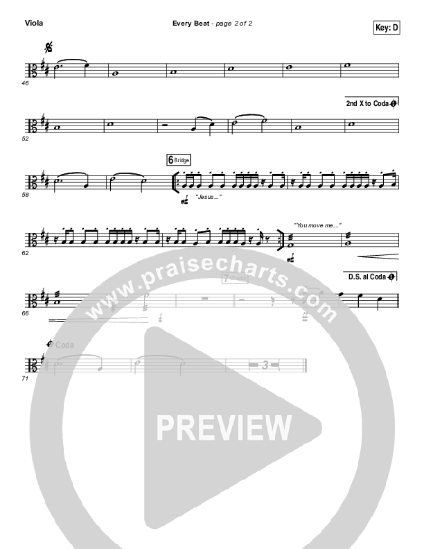 Every Beat Viola (North Point Worship / Seth Condrey)