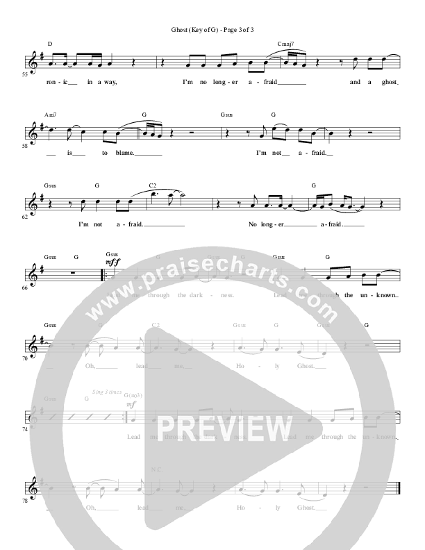 Ghost Lead (SAT) (MercyMe)