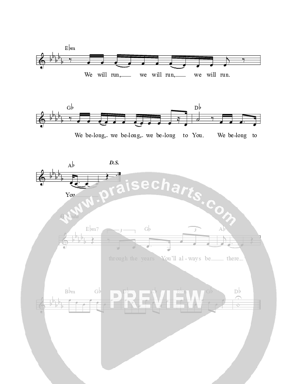 Great Is Your Faithfulness Lead Sheet (Jaci Velasquez)