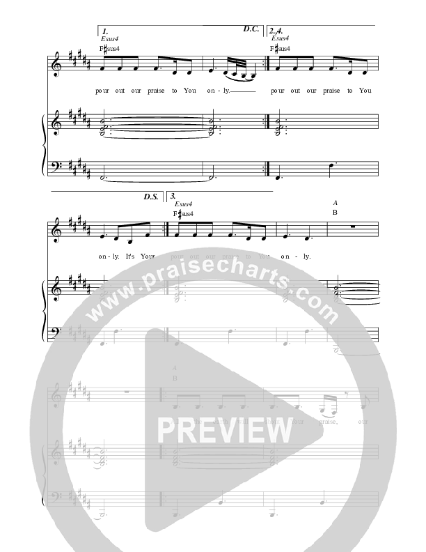 Great Are You Lord Piano/Vocal (Jaci Velasquez / Nic Gonzales)