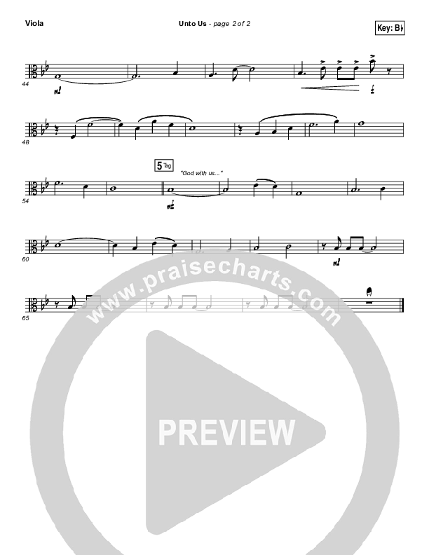 Unto Us Viola (Matthew West)