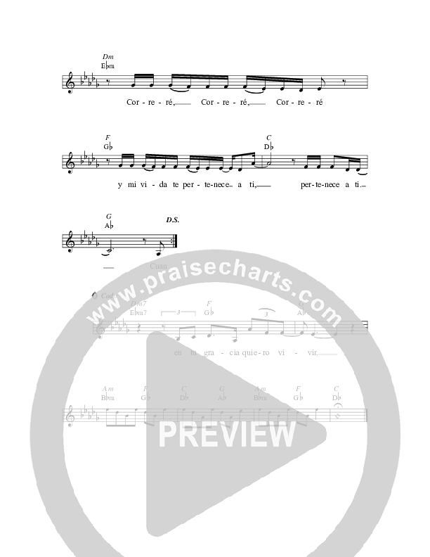 Cuan Grande Fidelidad Lead Sheet (Jaci Velasquez)