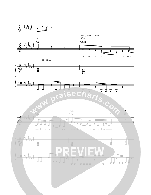 Llevalo A La Cruz Piano/Vocal (Jaci Velasquez)