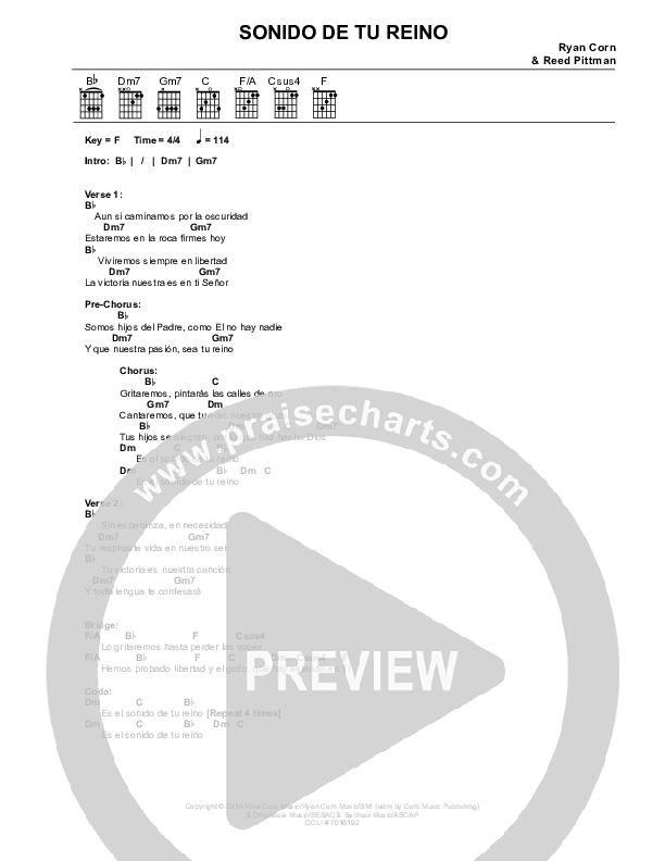 Sonido De Tu Reino Chords & Lyrics (Jaci Velasquez)
